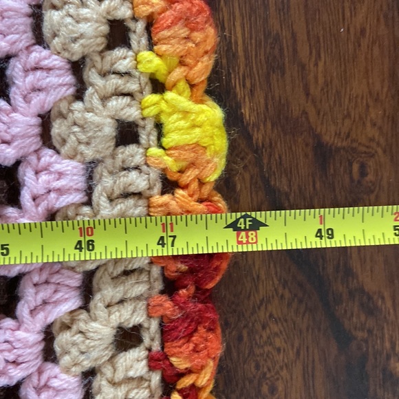 Colorful throw blanket - Picture 3 of 4